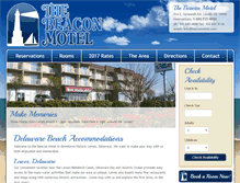 Tablet Screenshot of beaconmotel.com